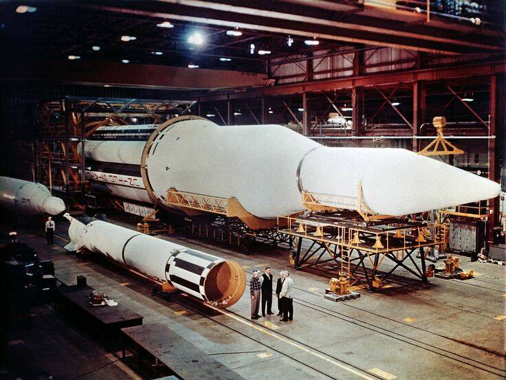 saturn i redstone and juno rockets huntsville 1961