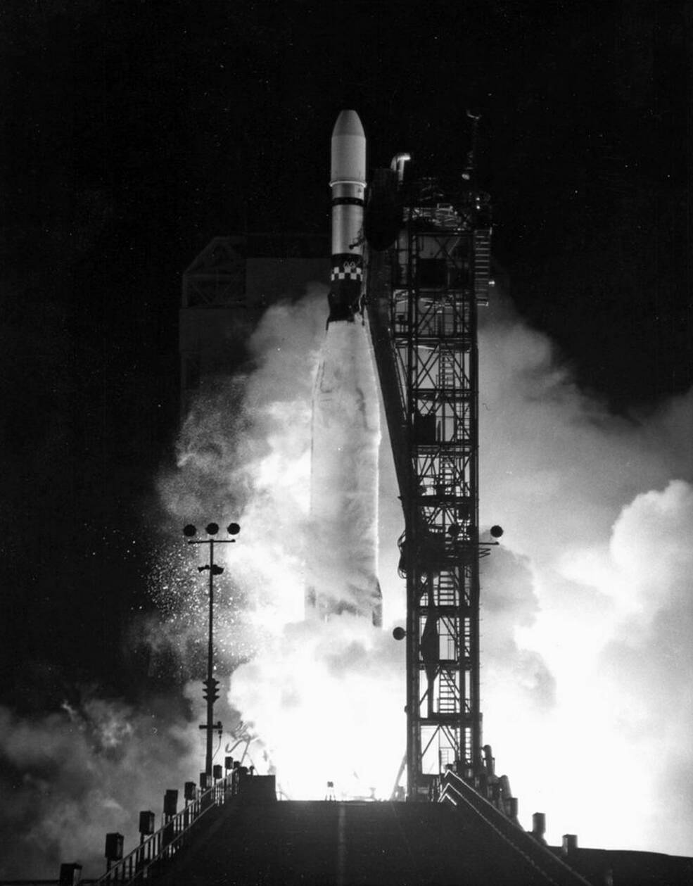 Launch of Lunar Orbiter 2