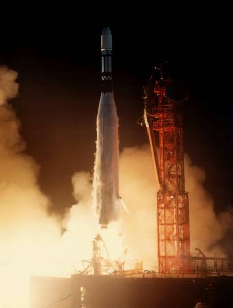 Launch of Lunar Orbiter 3