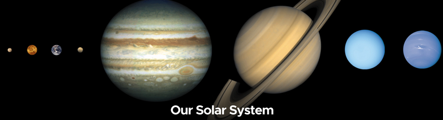 Our Solar System, artist diagram