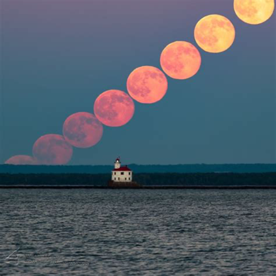 Strawberry Moon (Summer Solstice Full Moon) 2021 (Space.com)