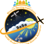 Official Logo for the SaSa Program - Student Airborne Science Activation.