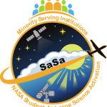 Official Logo for the SaSa Program - Student Airborne Science Activation.