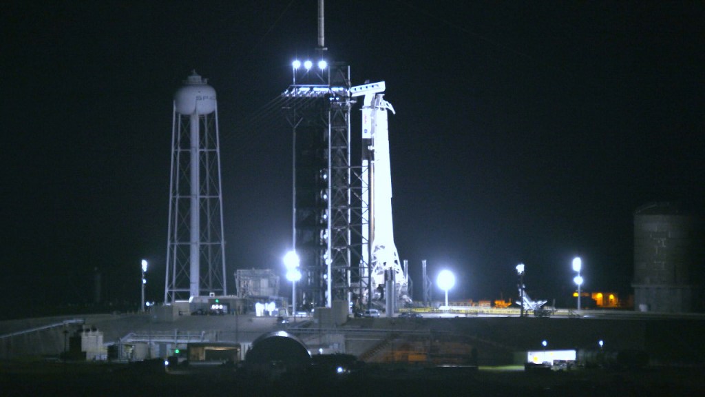 
			NASA’s SpaceX Crew-7 Flight Crew Arrive at Launch Site - NASA			