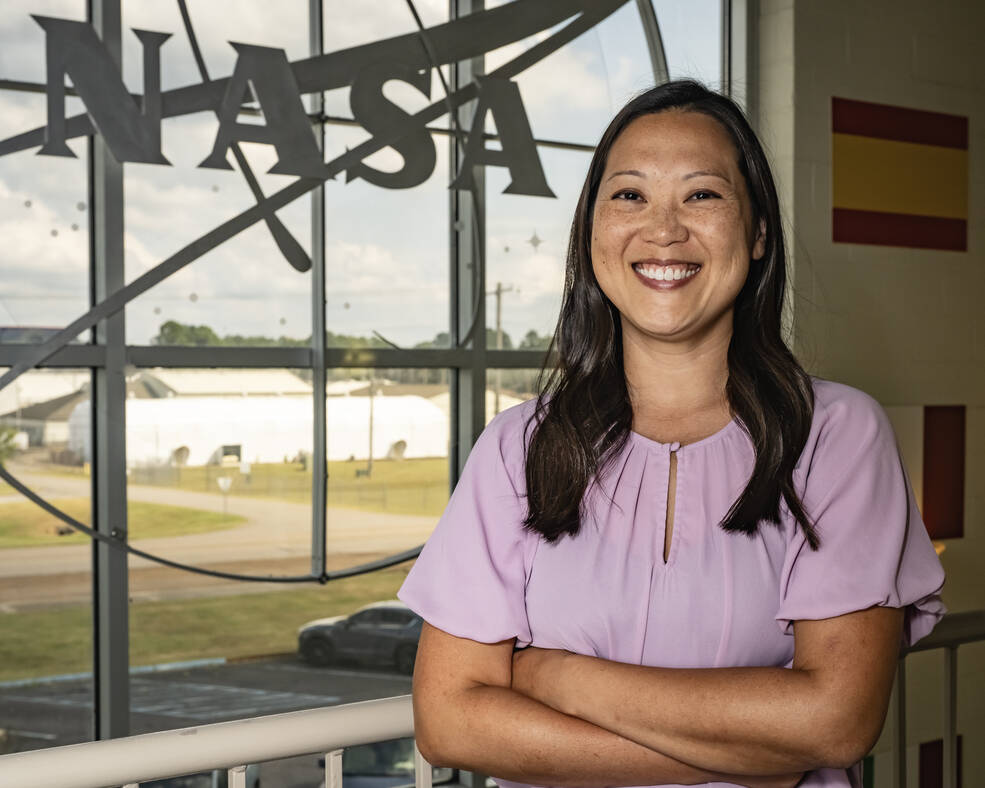 Eleasa Kim is a payload project integrator in Marshalls Human Exploration Development and Operations Division.