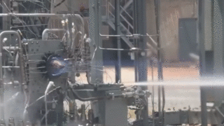 A sped-up video of NASA's first full-scale rotating detonation rocket engine, or RDRE, being tested. RDRE is an advanced rocket engine design that could significantly change how future propulsion systems are built. 