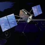 graphic image of gps satellite