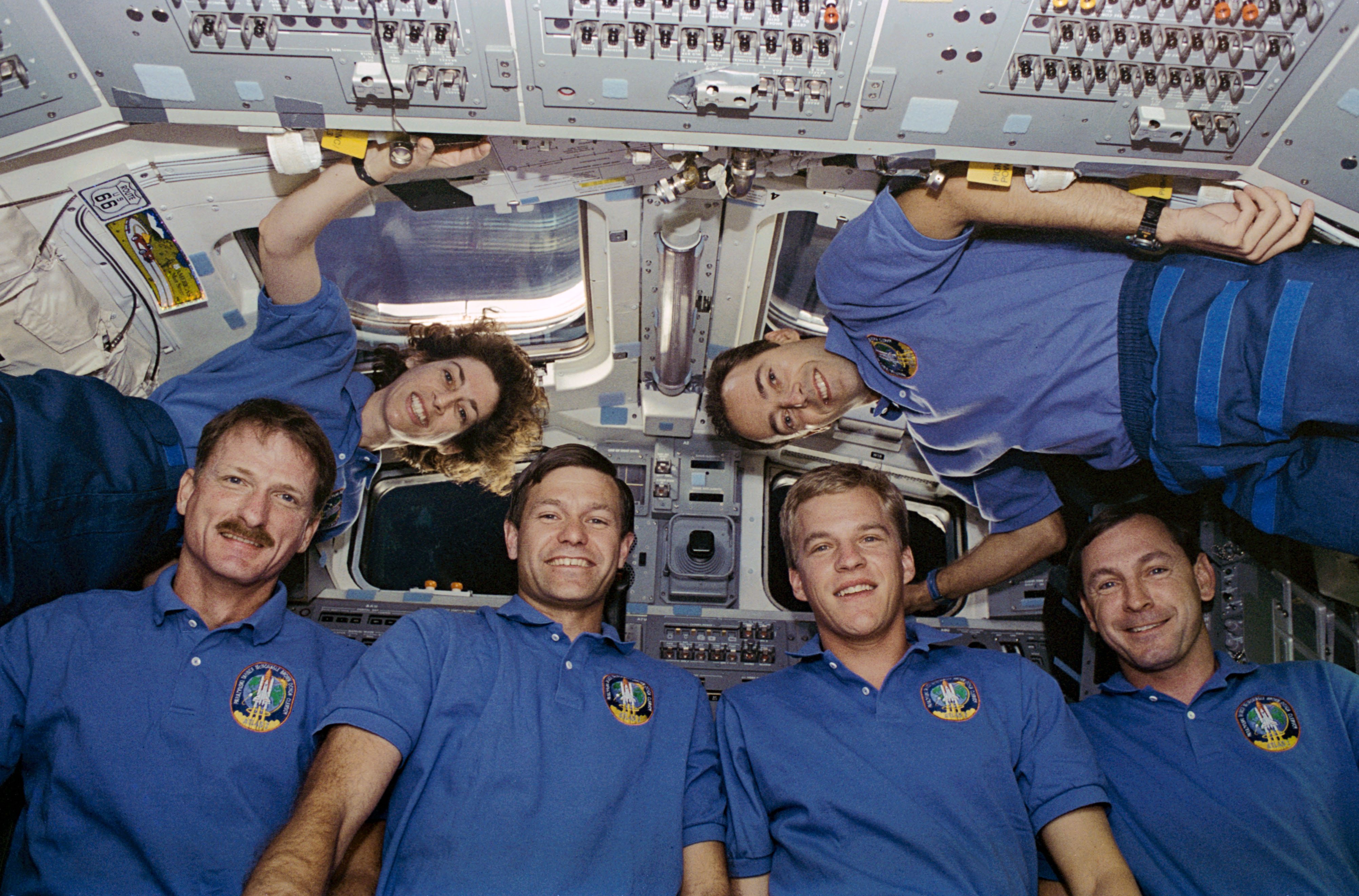 Ochoa and the rest of the STS-66 crew