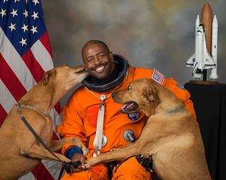 Astronaut Leland D. Melvin