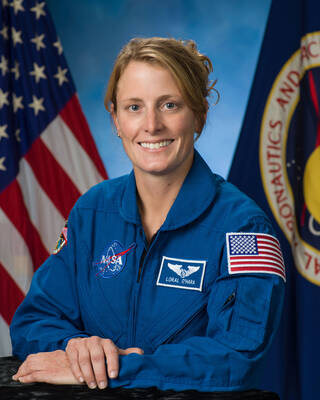 NASA astronaut Loral O'Hara.