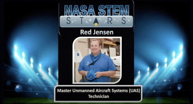 NASA STEM Stars, Red Jensen.