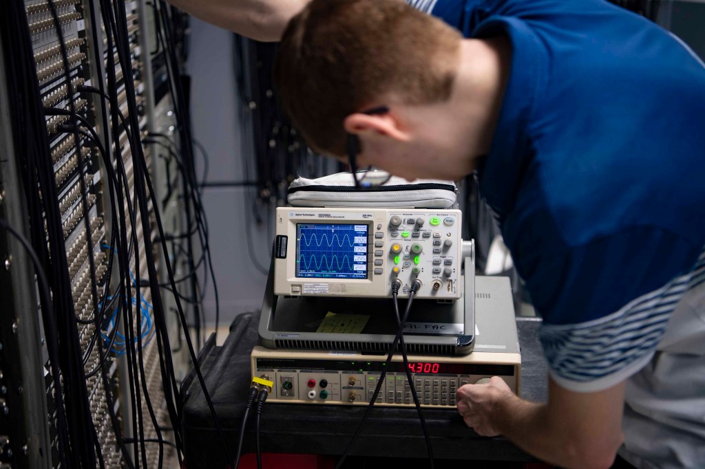 NASA instrumentation engineer Tristan Mooney