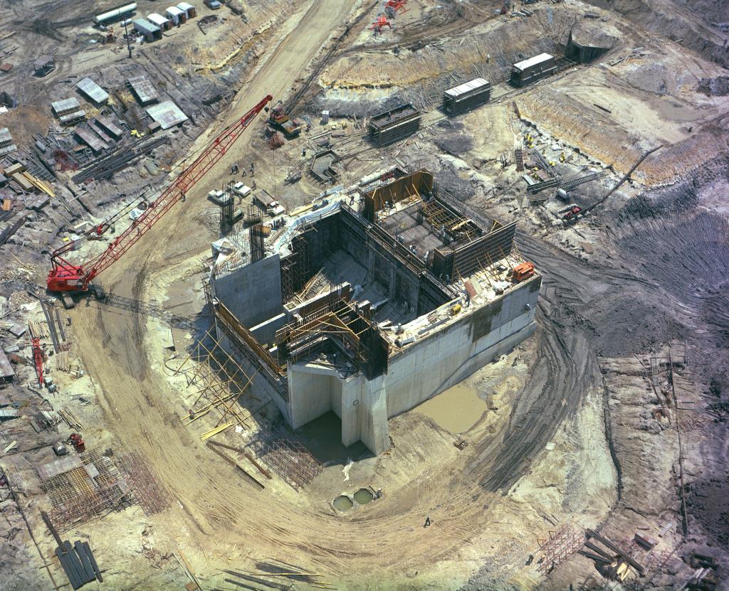Construction of the A-2 Test Stand at NASA Stennis