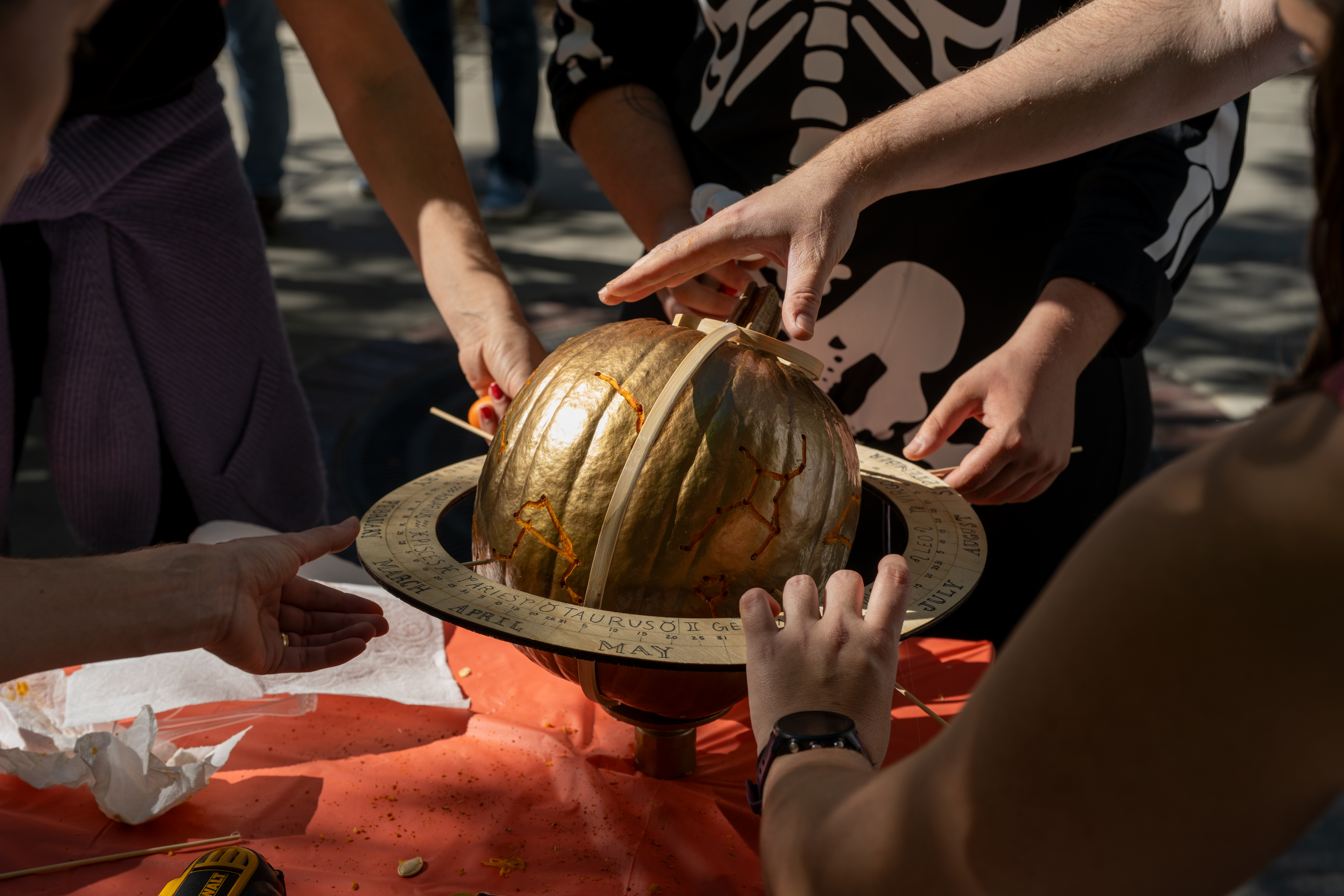 Mechanical engineers at JPL compete in the annual pumpkin-carving contest on Oct. 31, which also marks JPL’s 87th birthday.