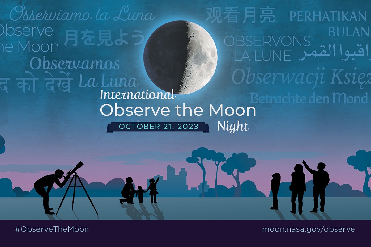 Public Invited to International Observe the Moon Night Oct. 21
