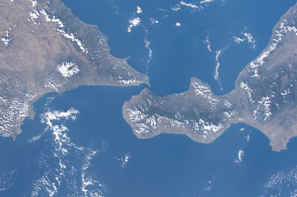 The Island of Sicily Meets Mainland Southern Italy