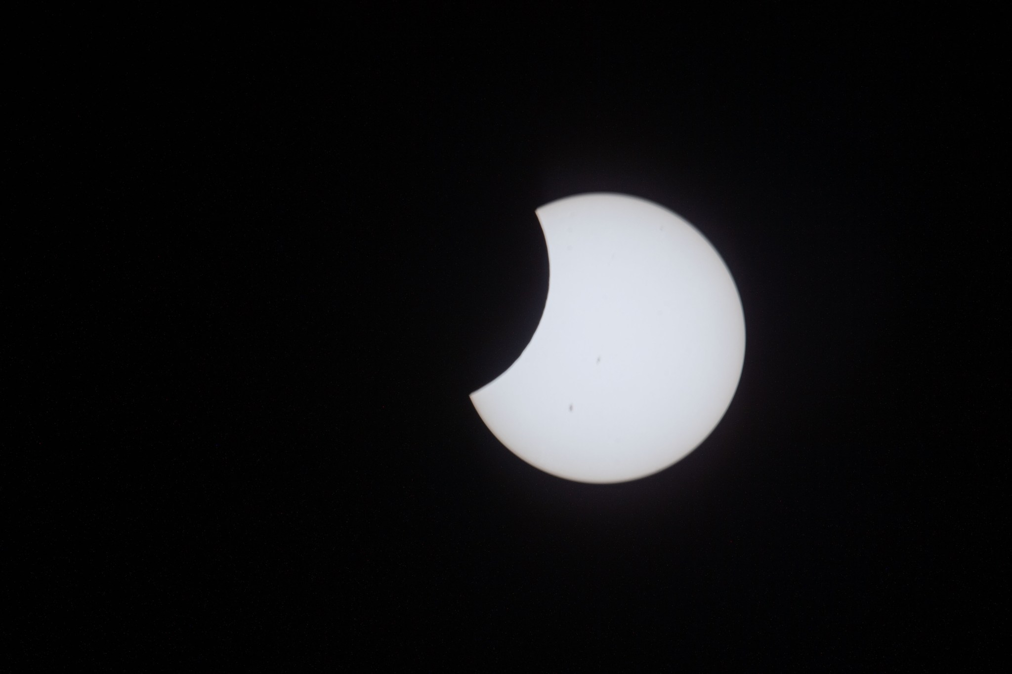 The Start of an Eclipse – NASA