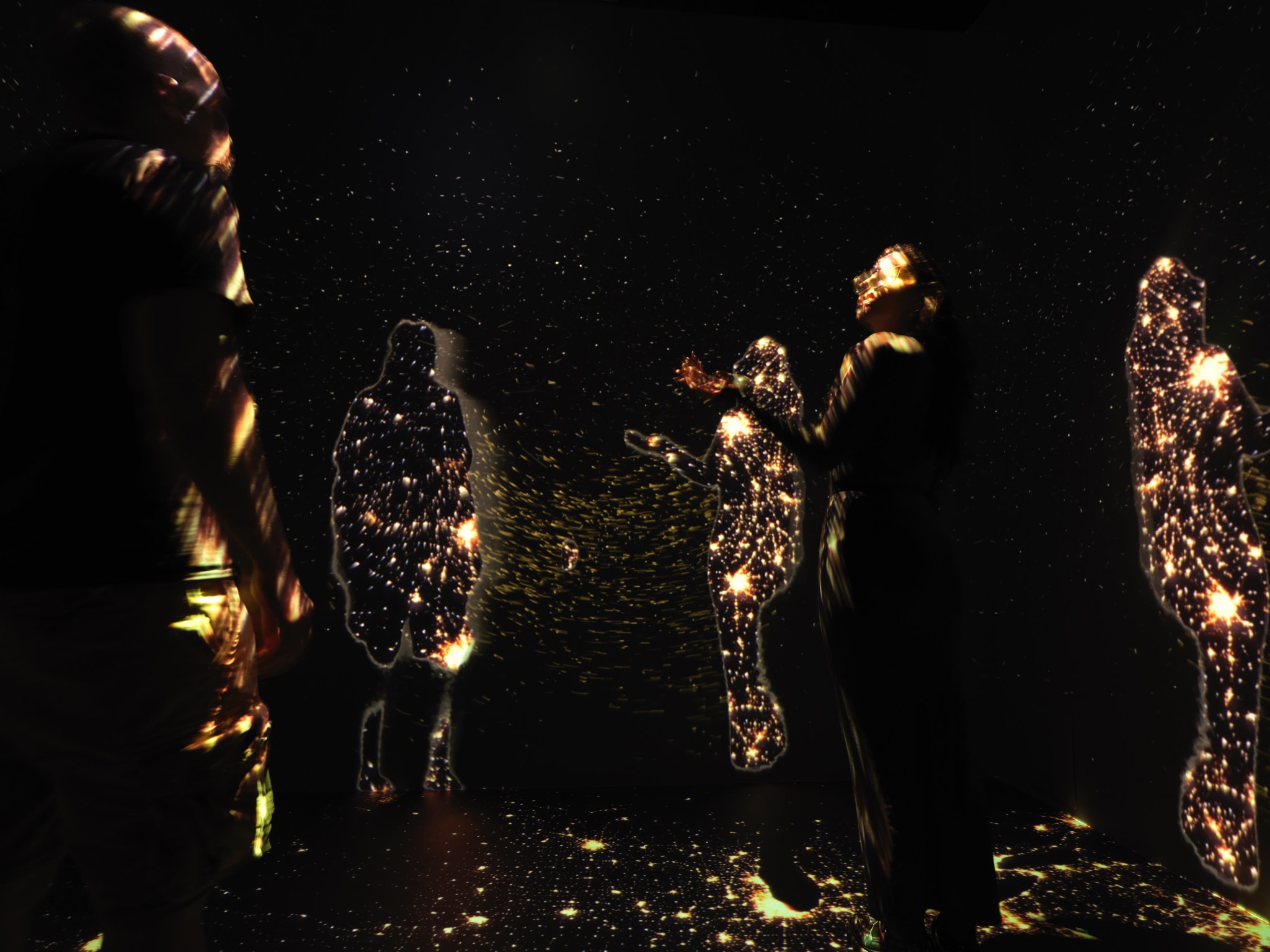 Installation view of the Earth Information Center, located inside NASA Headquarters in Washington, DC.