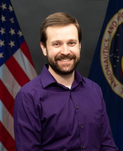 Patrick Estep, human performance engineer in the Human Physiology, Performance, Protection & Operations Laboratory at NASA's Johnson Space Center.
