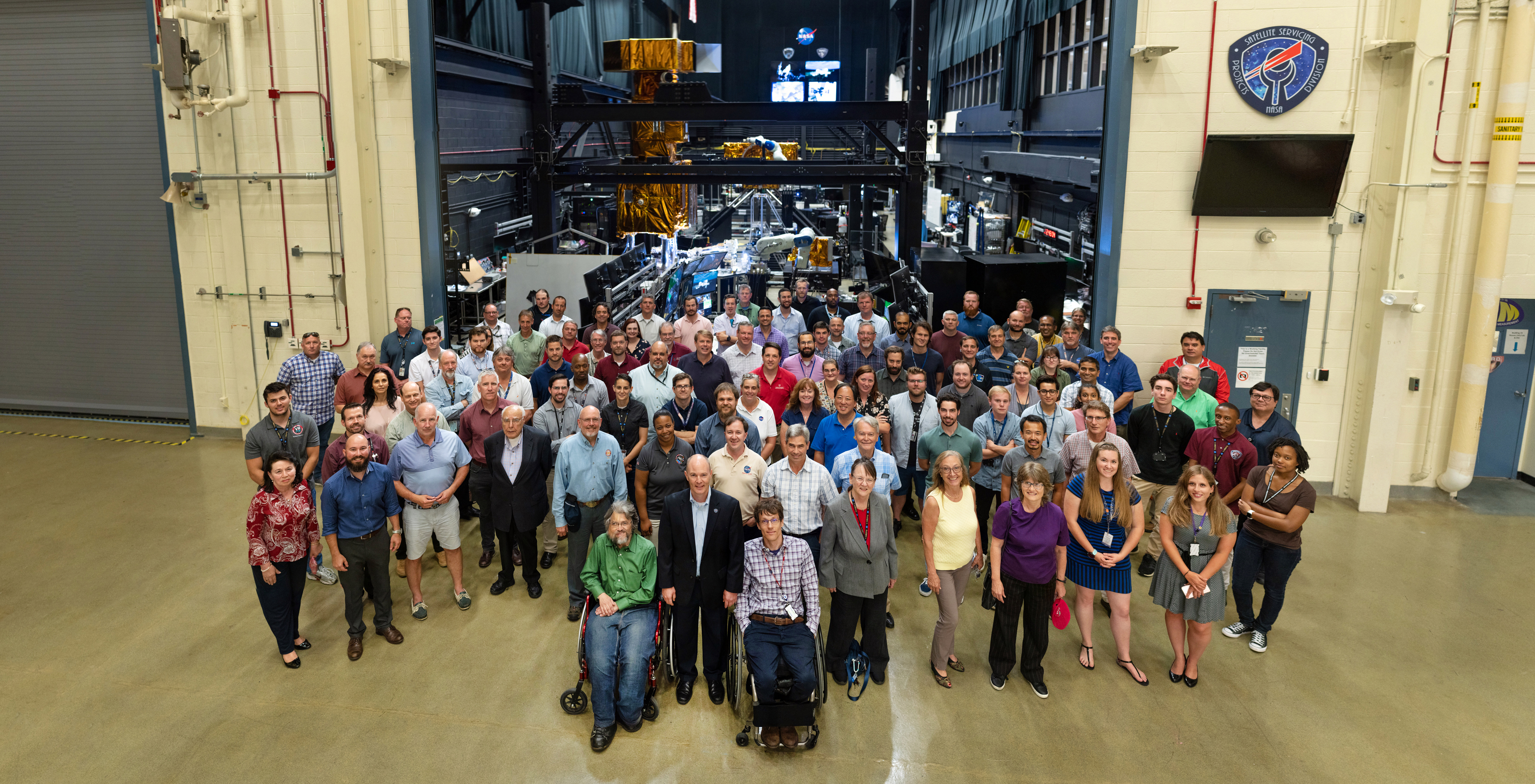 Satellite Servicing Projects Division (SSPD) group photo 2019