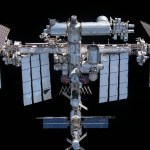 The International Space Station as seen from space on Nov. 8, 2021.