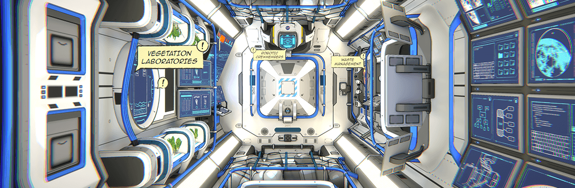 Interior of ISS