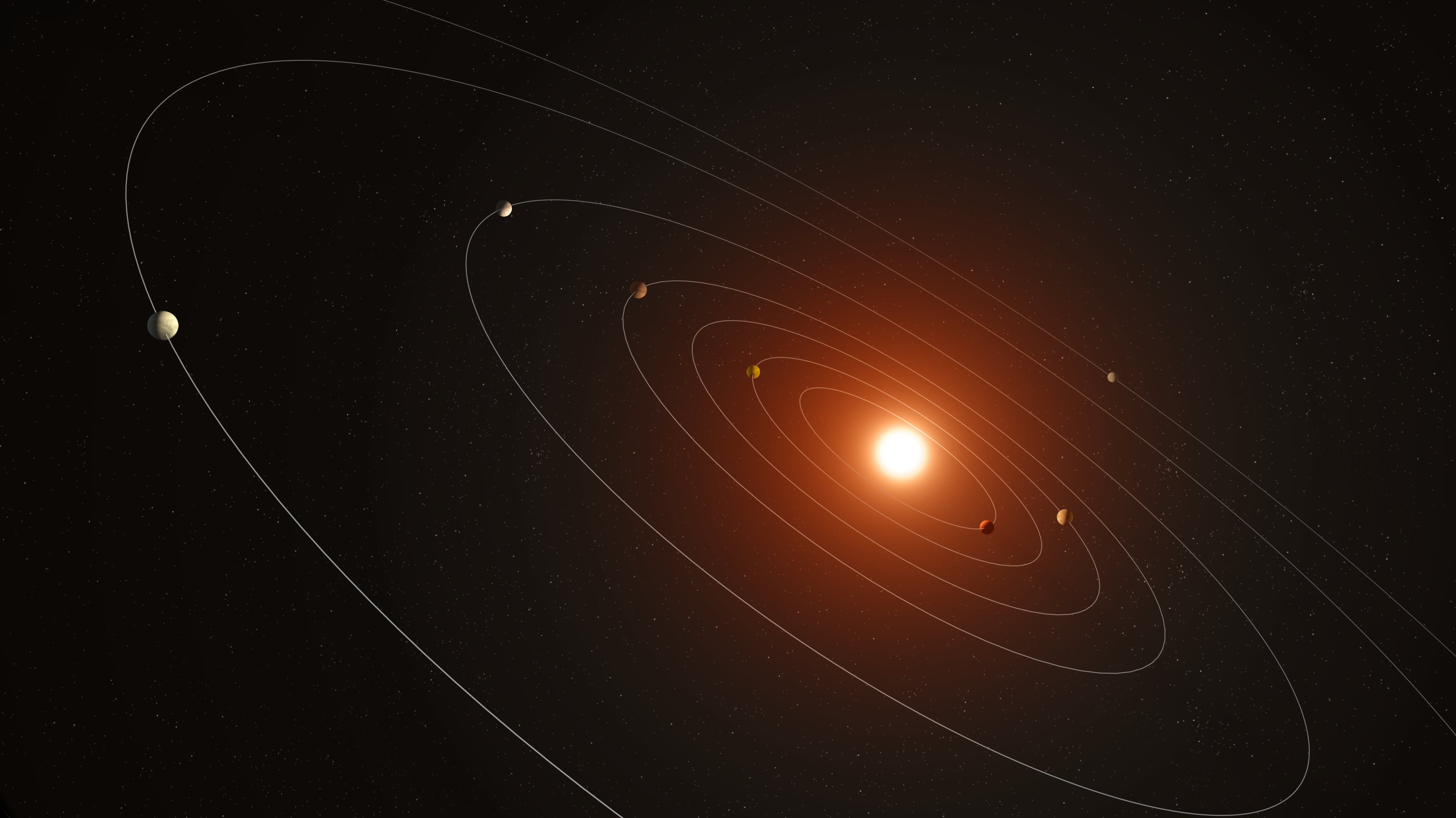 Scorching, Seven-Planet System Revealed by New Kepler Exoplanet List