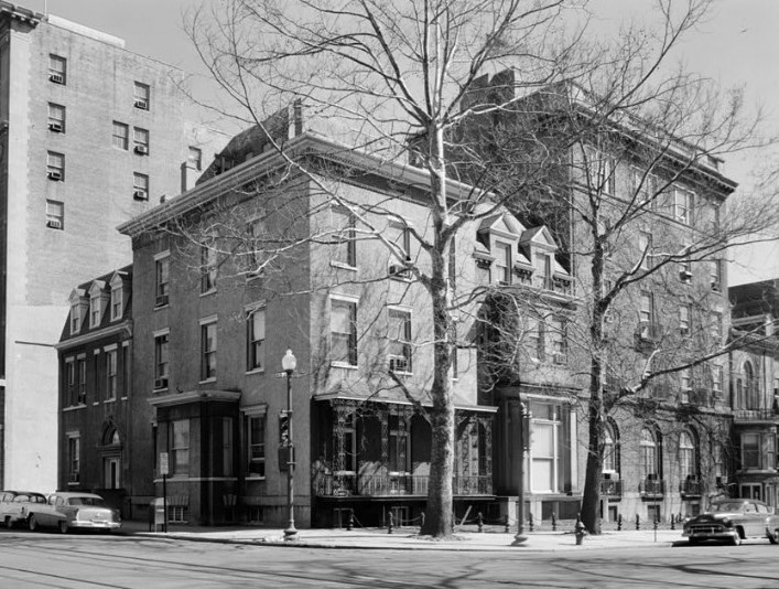 The Dolley Madison House on LaFayette Square in Washington, D.C., NASA’s first headquarters building
