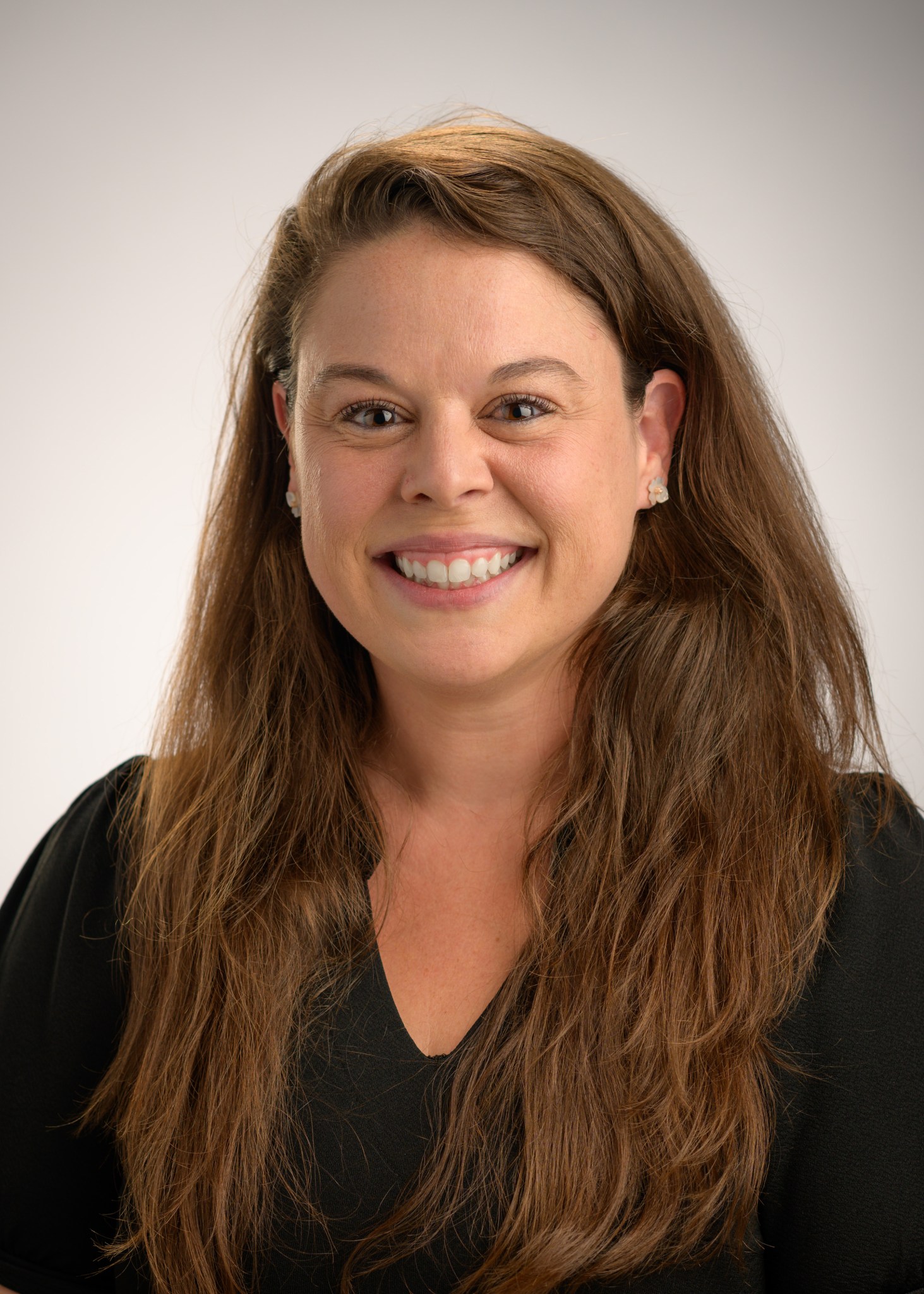 Portrait of female aerospace research engineer at NASA Ames Research Center Dr. Natasha Schatzman.