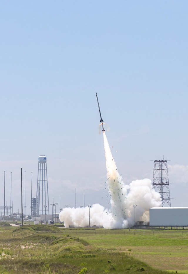 Sounding Rocket launch from Wallops