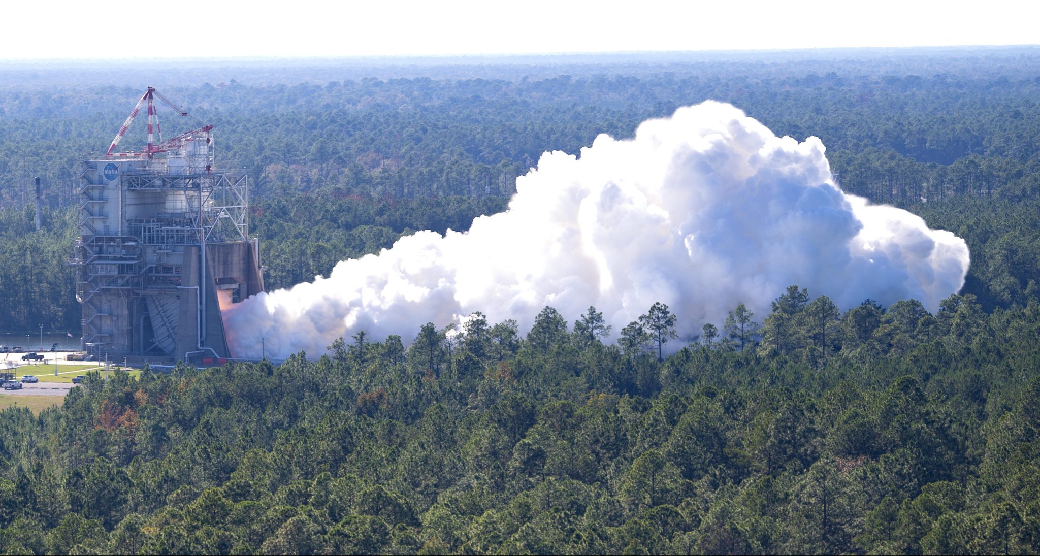 A full duration test of the RS-25 certification engine was conducted at NASA's Stennis Space Center on October 17, 2023.
