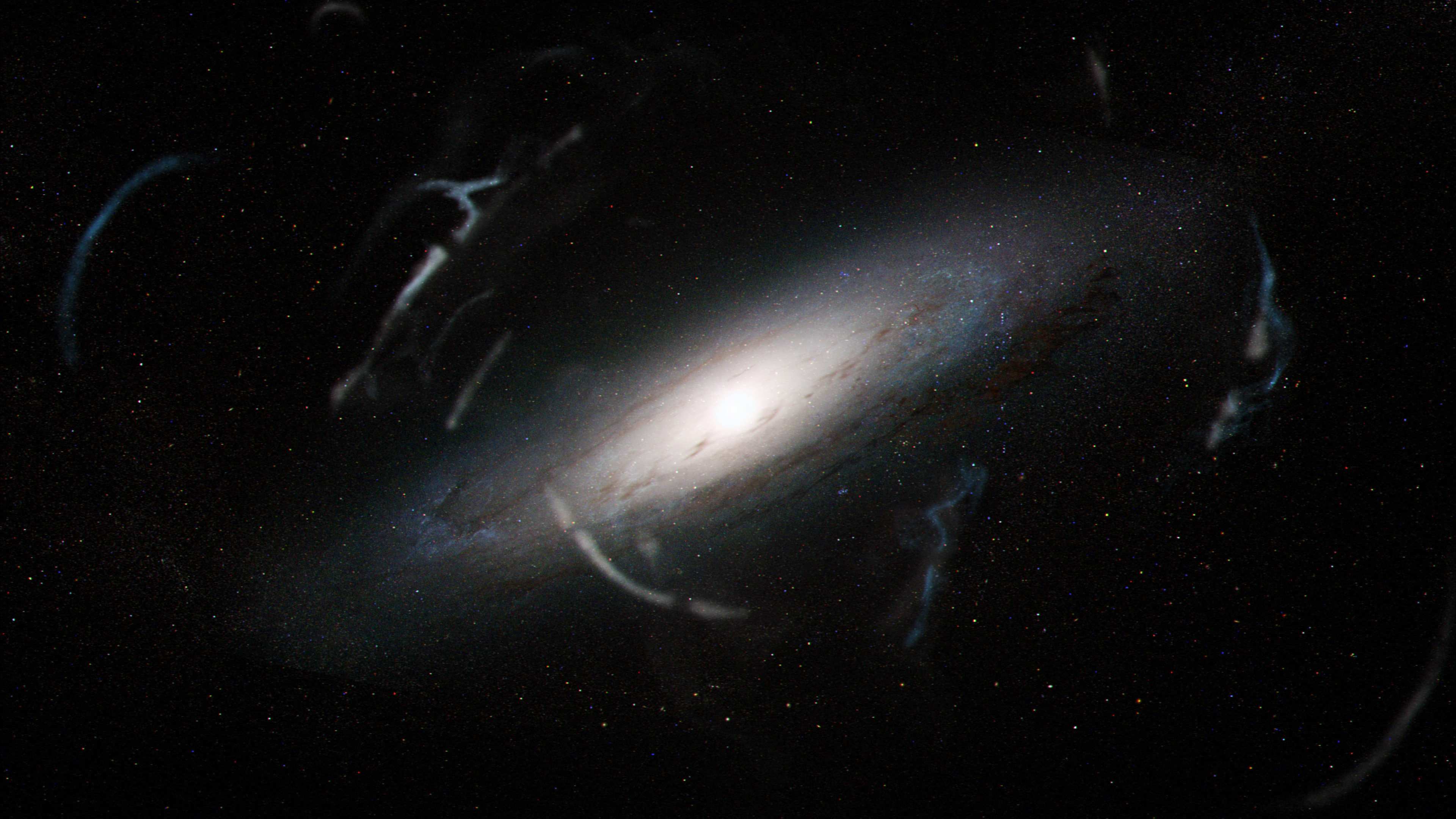 Milky Way galaxy is missing a massive amount of dark matter •