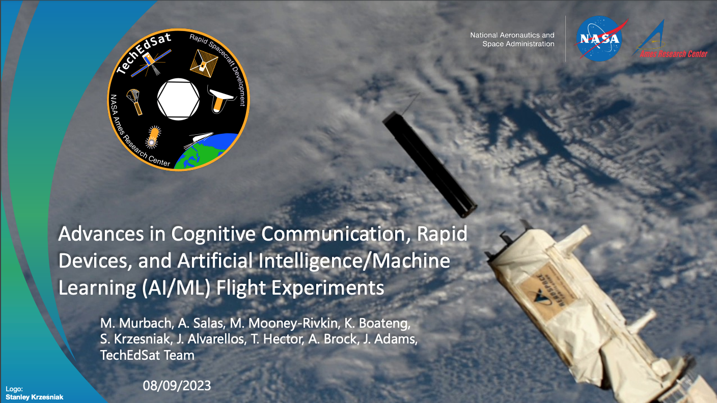 Advances in Cognitive Communication, Rapid Devices, and Artificial Intelligence/Machine Learning (AI/ML) Flight Experiments