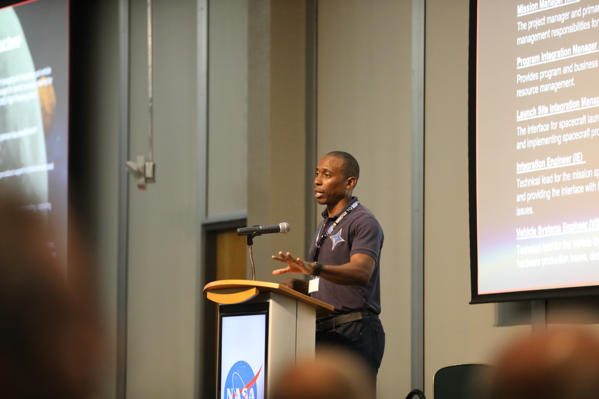 Launch Services Program Launch Director Denton Gibson at NASA's Kennedy Space Center