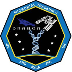 Microbial Tracking-1 mission patch.