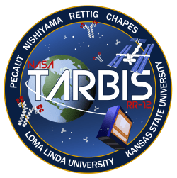 RR-12 TARBIS mission patch