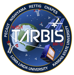 RR-12 TARBIS mission patch