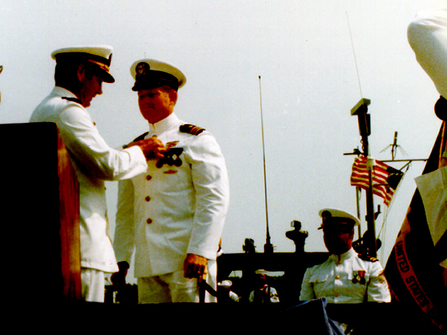Ensign Bill Shepherd graduates from the U.S. Naval Academy in 1971.
