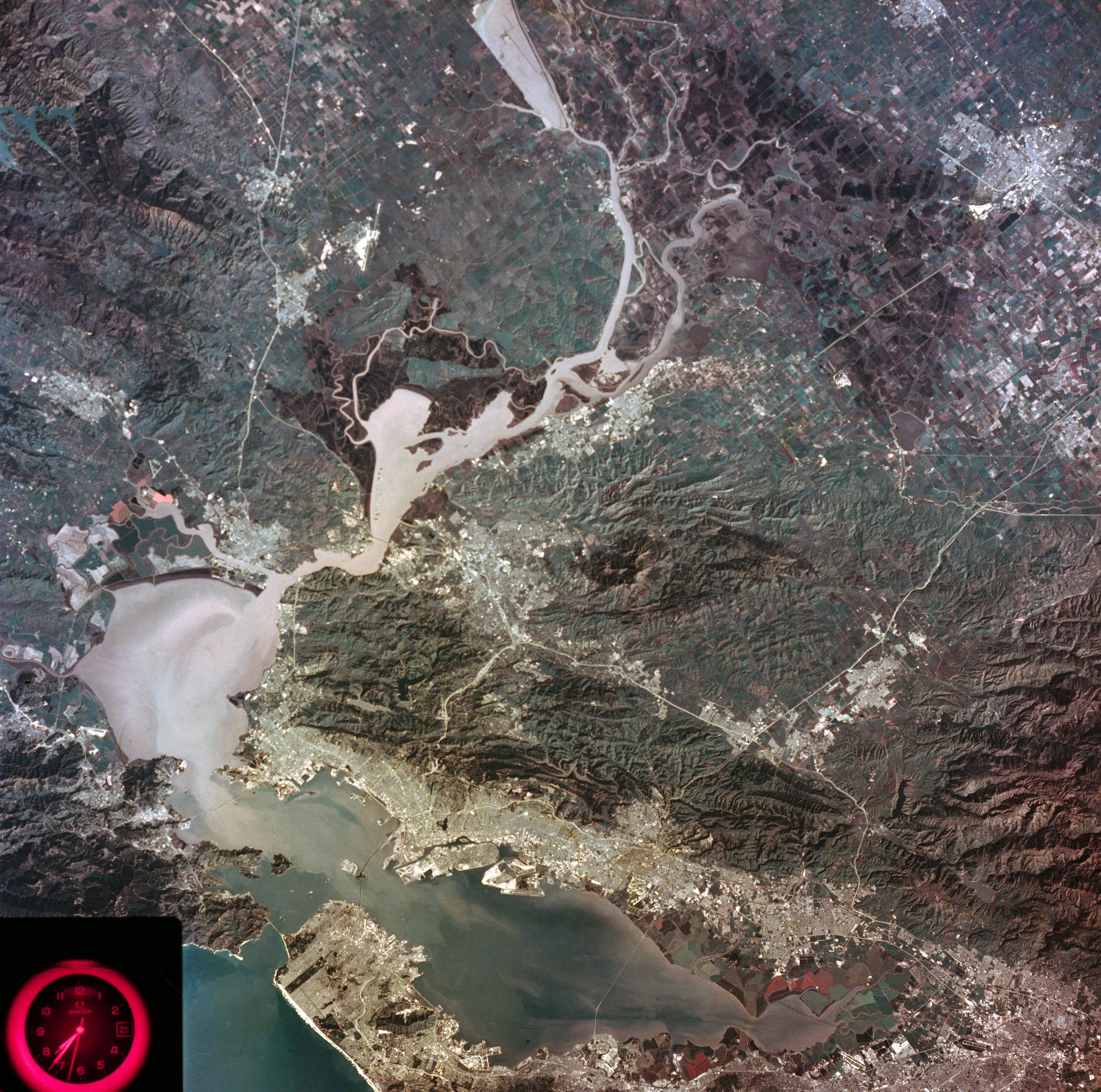 Breaking News Earth Resources Experiment Kit photo of the San Francisco Bay field