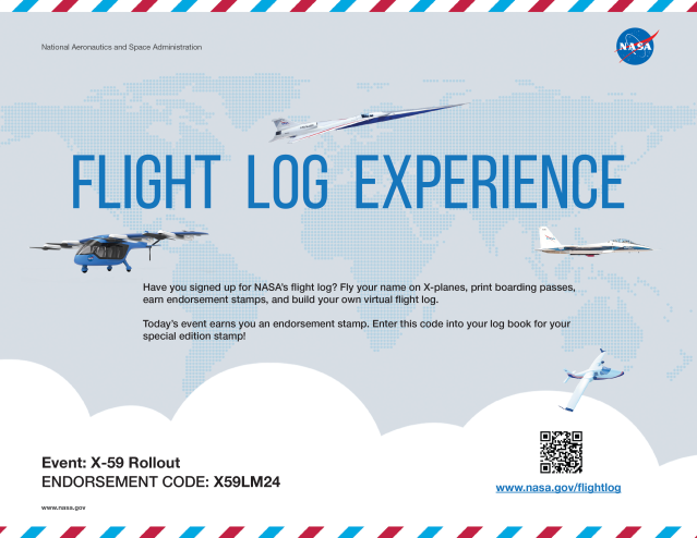 Flight Log Experience Endorsement Code