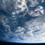 iss070e039145 (Dec. 13, 2023) -- Clouds sweep over Southern Africa as the International Space Station begins entering orbital nighttime 261 miles above.