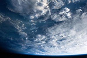 iss070e039145 (Dec. 13, 2023) -- Clouds sweep over Southern Africa as the International Space Station begins entering orbital nighttime 261 miles above.