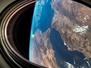 iss069e086298 (Aug. 27, 2023) --- This view of Earth was captured from a window on the SpaceX Dragon Endurance spacecraft as it approached the International Space Station. Pictured below is the Strait of Gibraltar that connects the Atlantic Ocean to the Mediterranean Sea, which separates the continents of Europe and Africa.