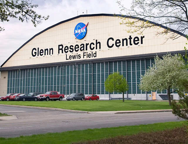 Lewis Field hangar at NASA’s Glenn Research Center in Ohio
