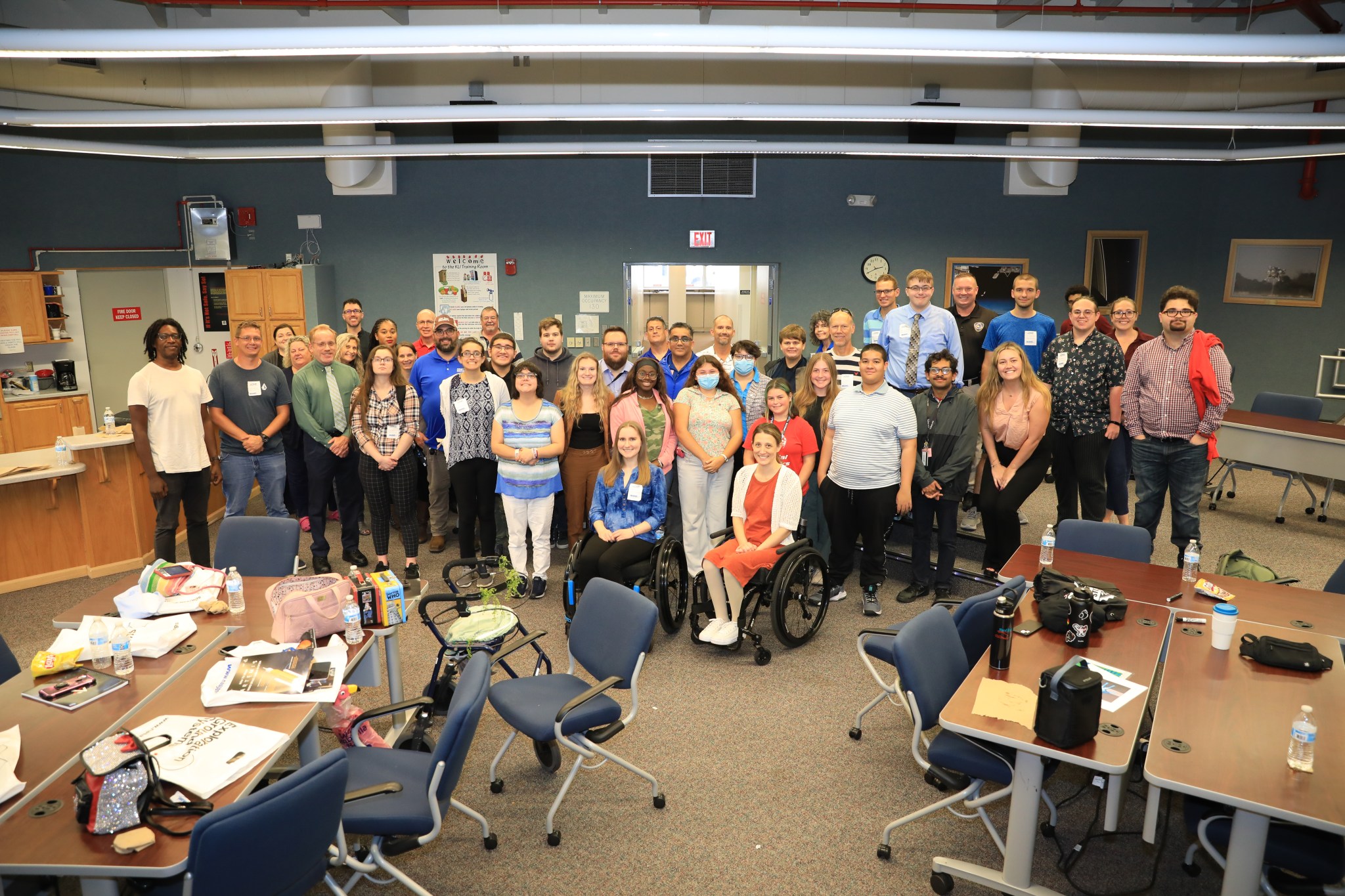 Students participate in the 21st annual Disability Mentoring Day on Tuesday, Nov. 14, 2023, at NASA’s Kennedy Space Center in Florida.