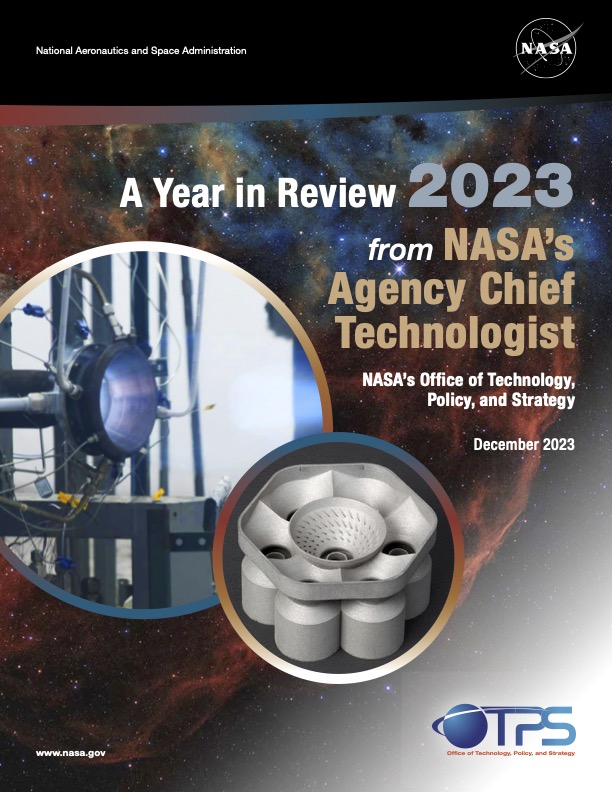 A Year in Review 2023 from NASA’s Agency Chief Technologist.