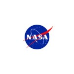 NASA meatball with white background