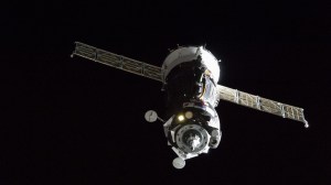 The Soyuz MS-24 spacecraft carrying three crew members approaches the International Space Station for a docking to the Rassvet module. Nearly three-and-half hours after launching from the Baikonur Cosmodrome in Kazakhstan, NASA astronaut Loral O'Hara along with Roscosmos cosmonauts Oleg Kononenko and Nikolai Chub, would open the Soyuz hatch, enter the station, and begin their space research mission.