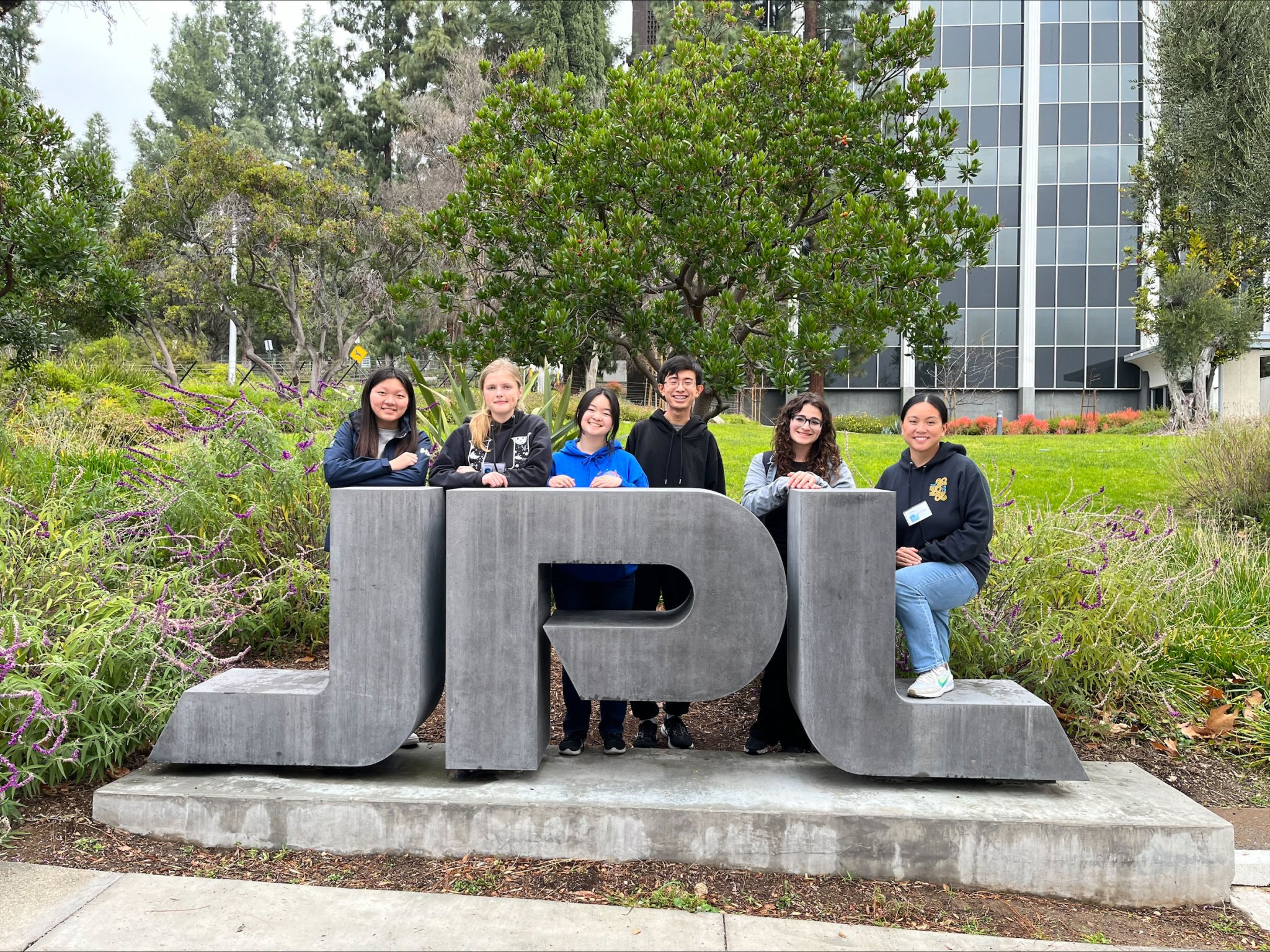 The team from University High School in Irvine, California