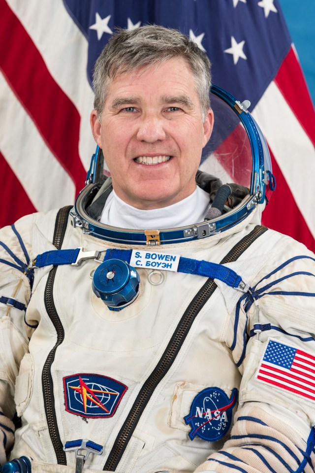 NASA astronaut and backup Expedition 63 Flight Engineer Steve Bowen.